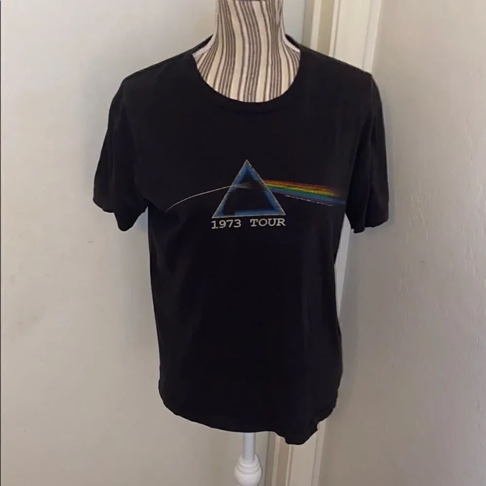 Pink Floyd Band Reproduction Distressed Graphic Shirt Casual Music Band Tee